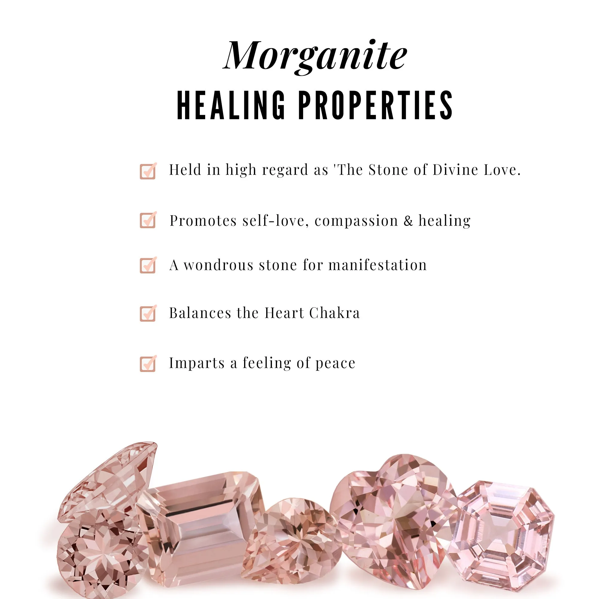 1 CT Morganite Flower Stud Earrings with Diamond