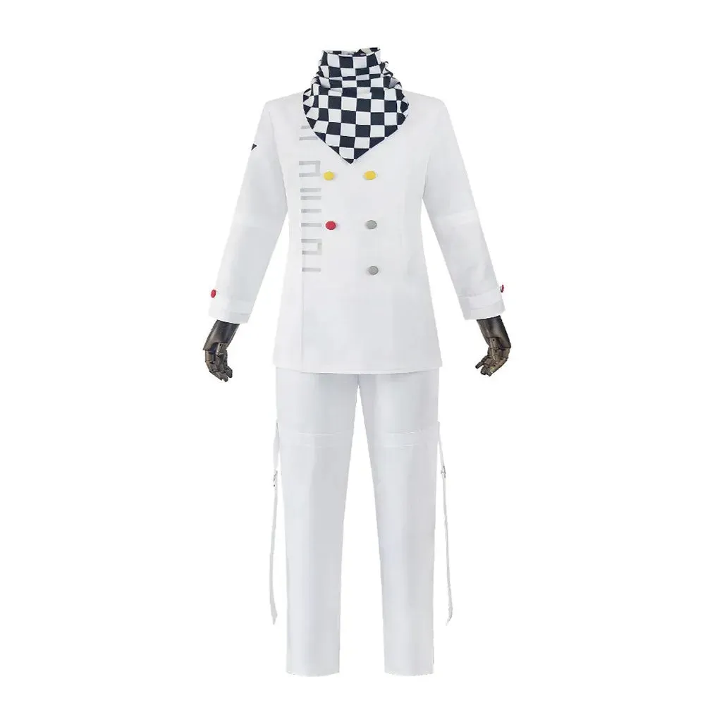 Danganronpa V3 Kokichi Oma Uniform Scarf Cloak Anime Cosplay Costume President Oma Cosplay Cloak