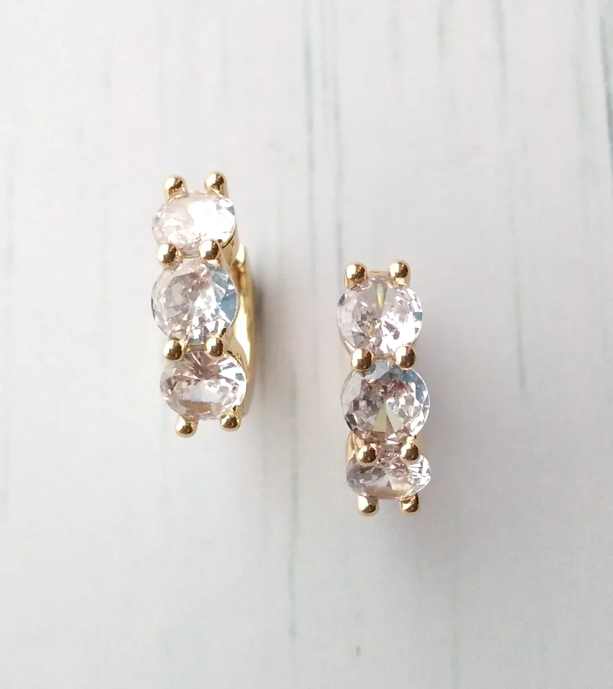 Evelina Hugger Earrings