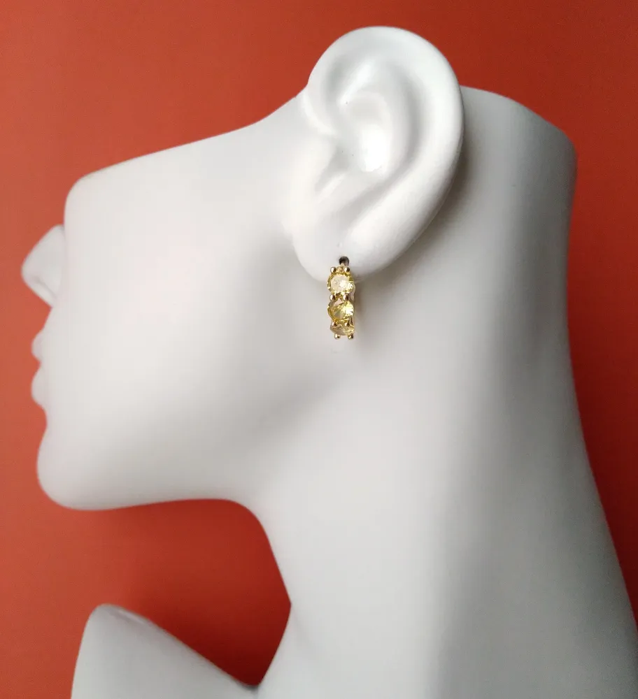 Evelina Hugger Earrings