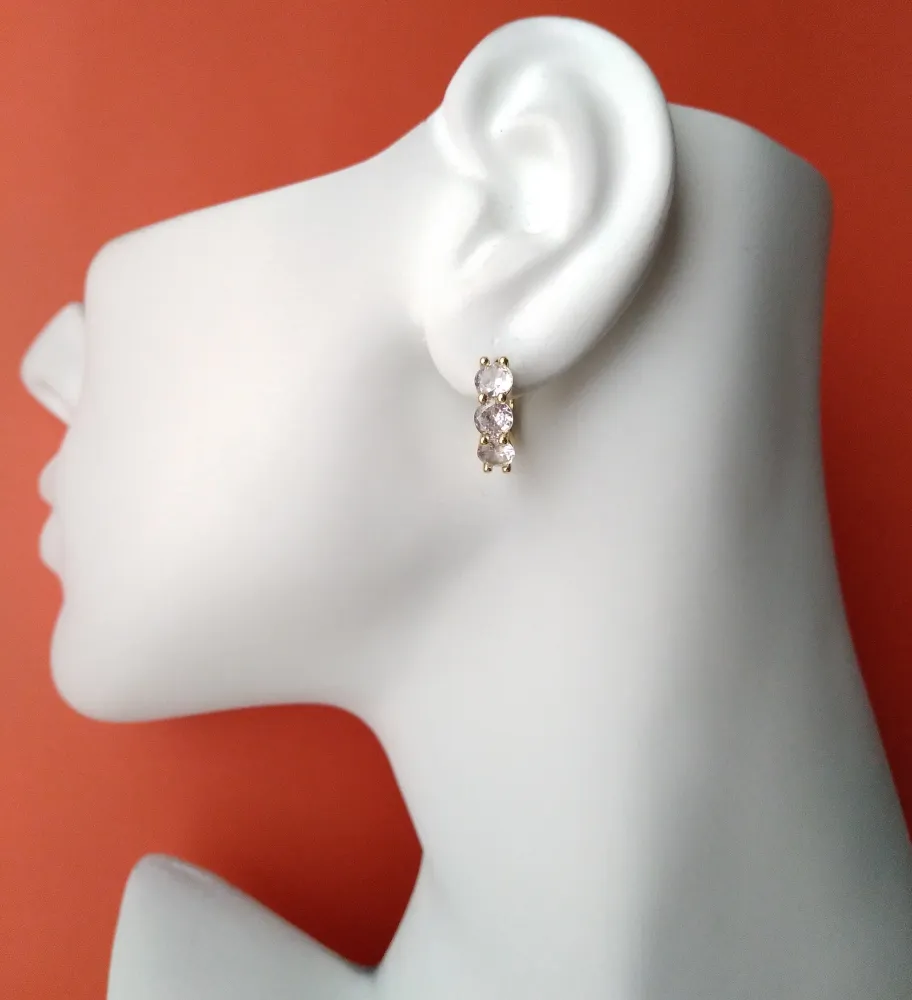 Evelina Hugger Earrings