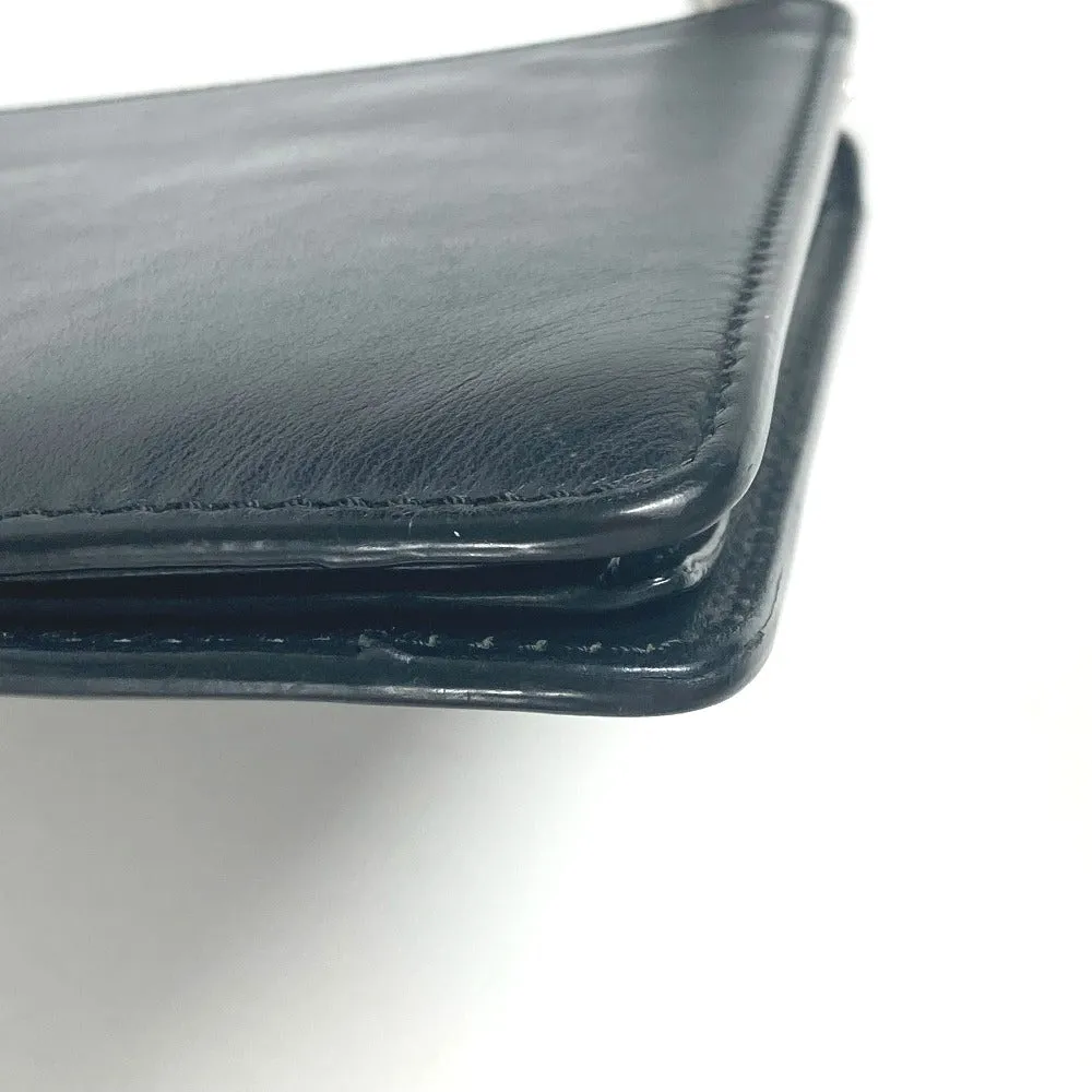 FENDI Clutch bag 7VA350 leather black Monster Bugs mens Used