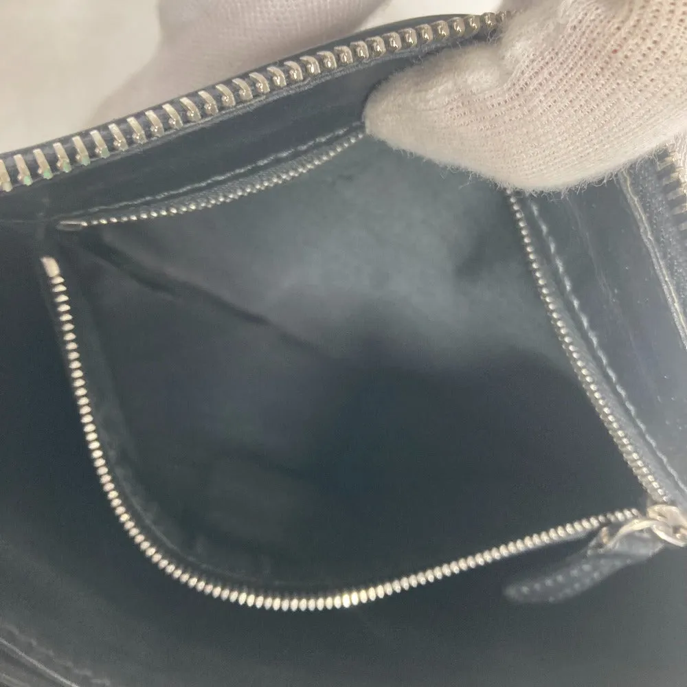 FENDI Clutch bag 7VA350 leather black Monster Bugs mens Used