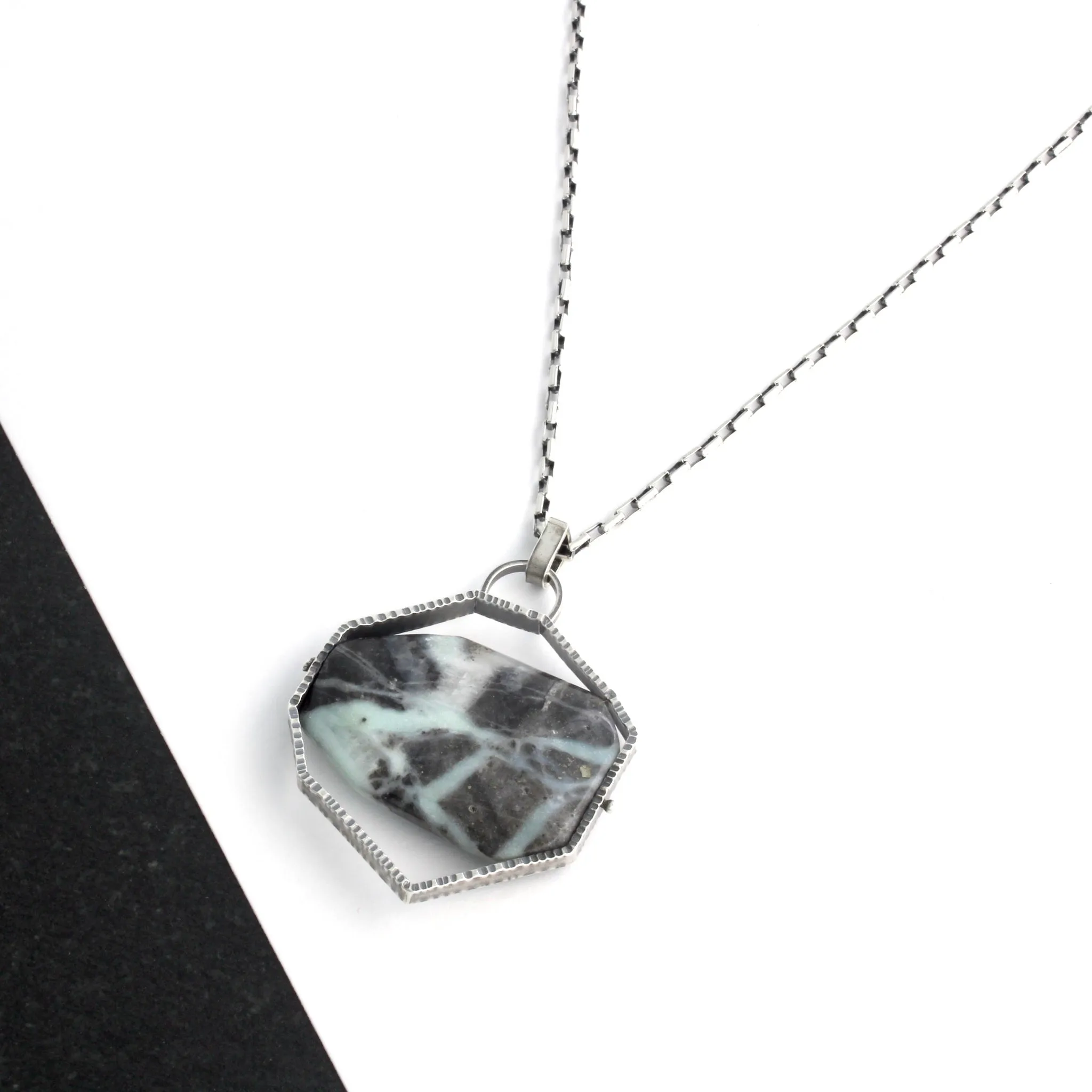 Glaciel Pendant, Amazonite