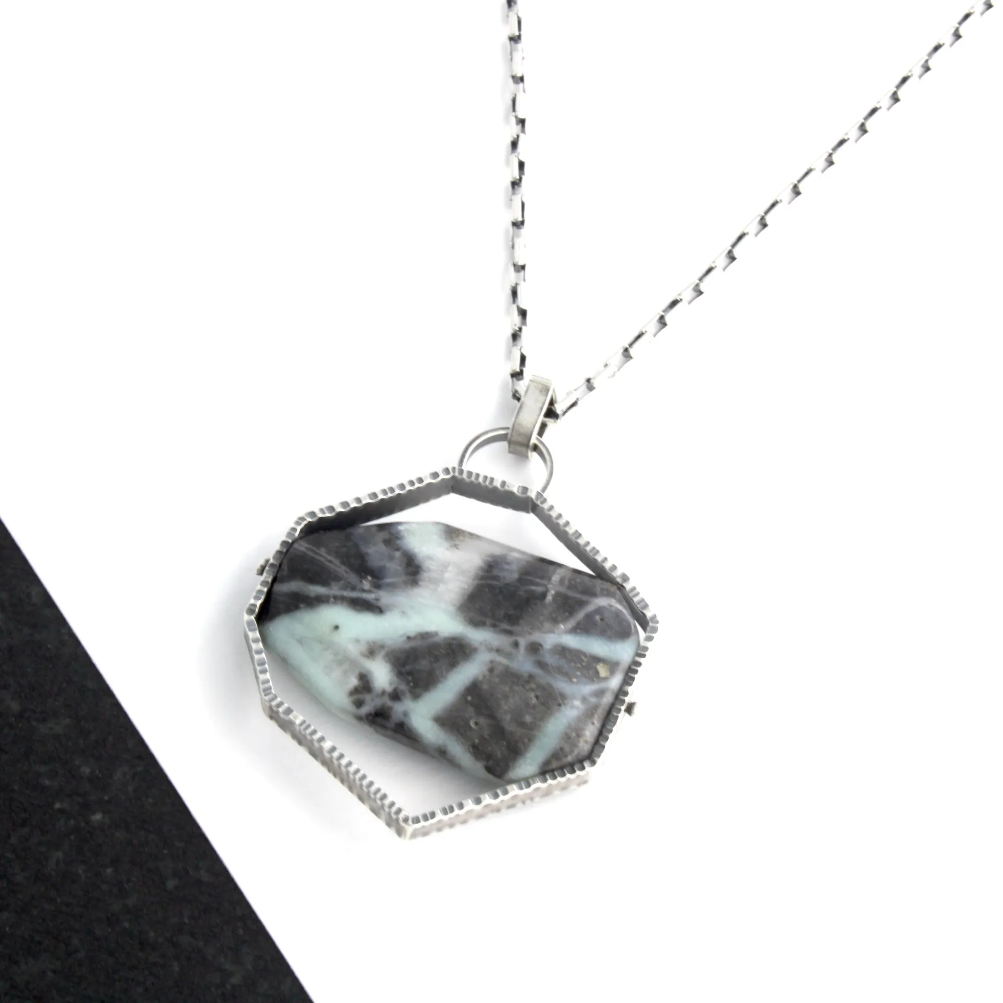 Glaciel Pendant, Amazonite