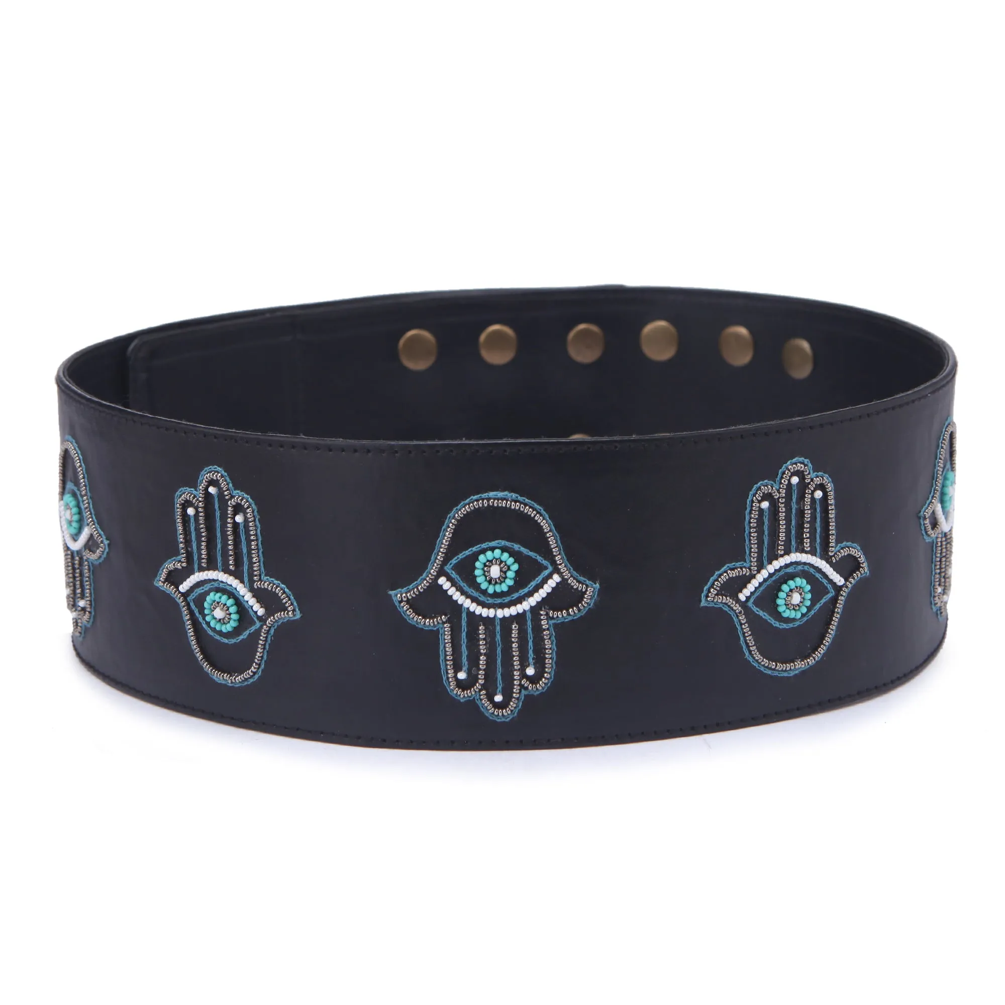 Hamsa Embroidered Handcrafted Belt