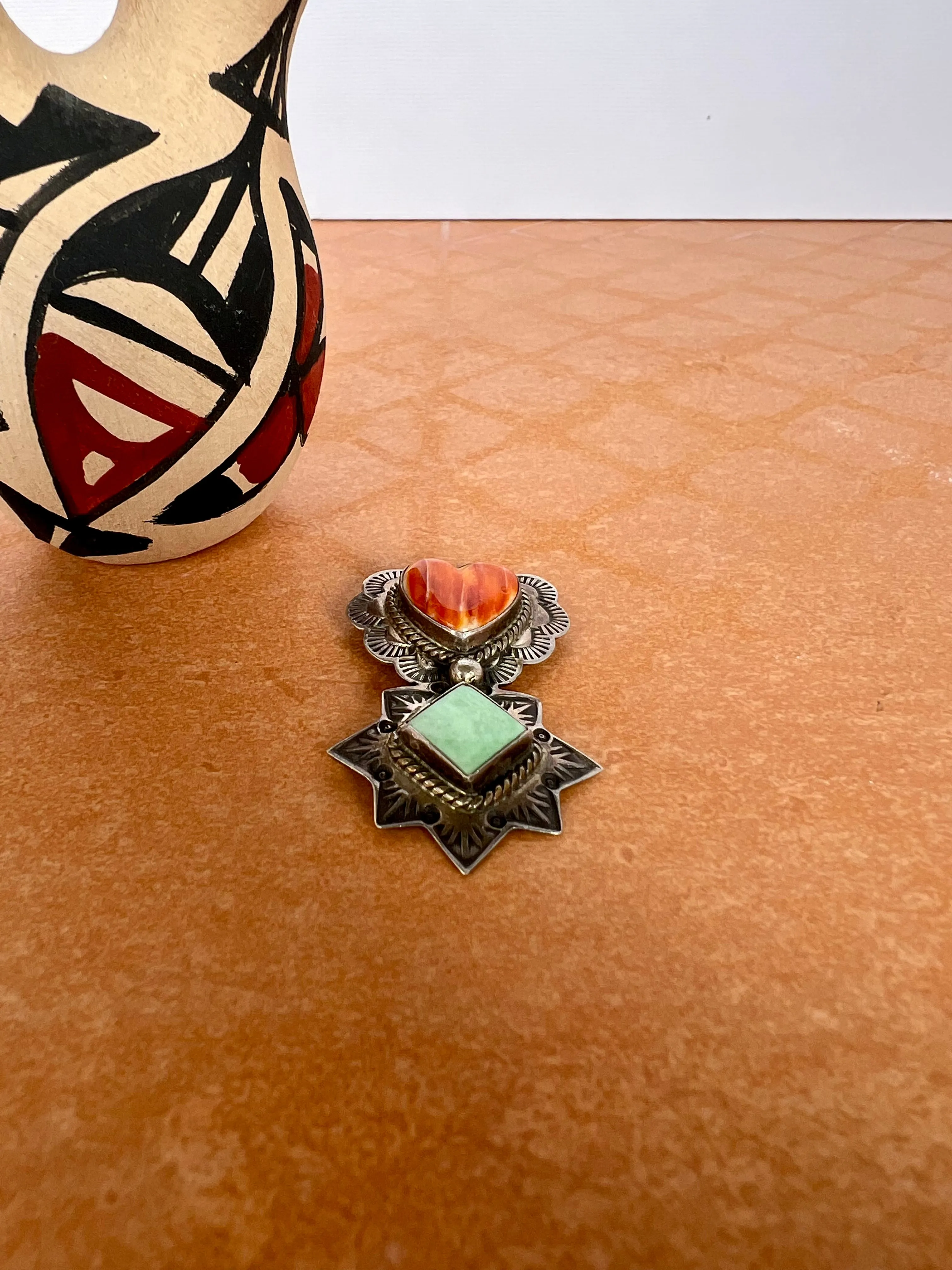 Heart & Star Pendant