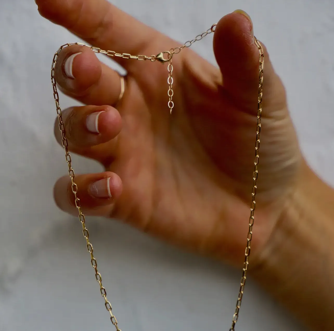 Katie Waltman Miniature Paperclip Chain