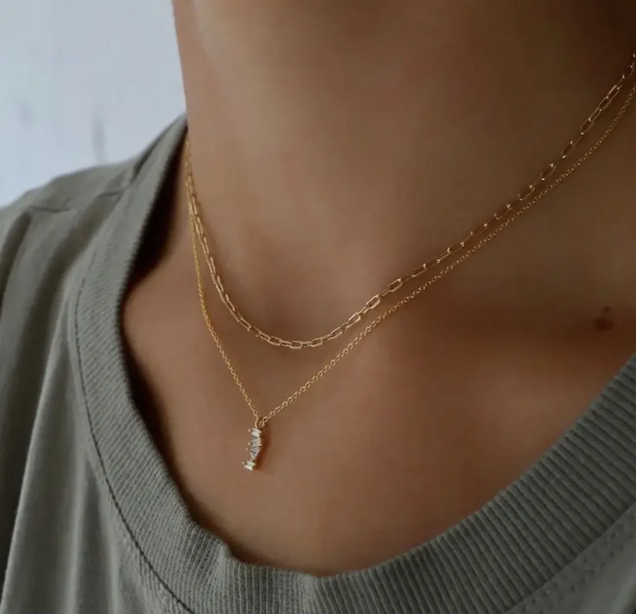 Katie Waltman Miniature Paperclip Chain