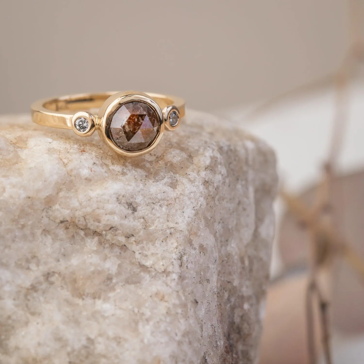 Kendra - Cognac Diamond Ring