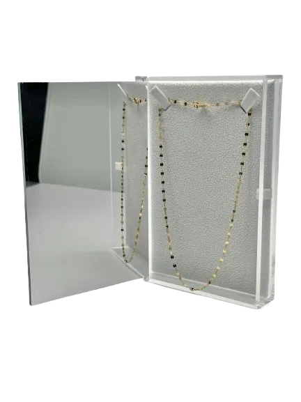 lilmilan Metallic Boys Tears Iconic Choker Necklace One Size