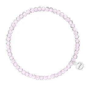 Lizas Knoxville 4mm Crystal Bracelet Lilac