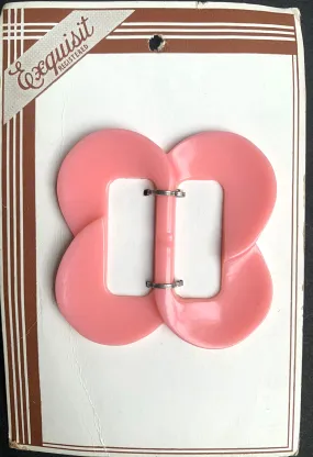 Lovely Soft Pink Deco 6cm Belt Buckle
