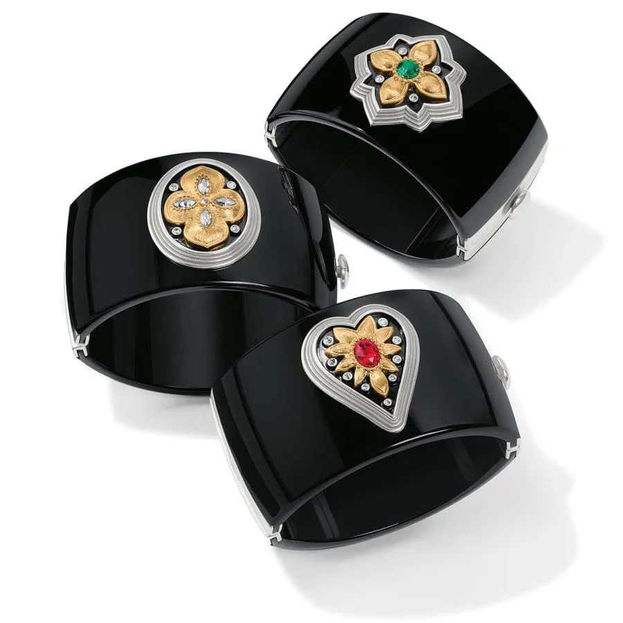 Monarch Love Hinged Bangle