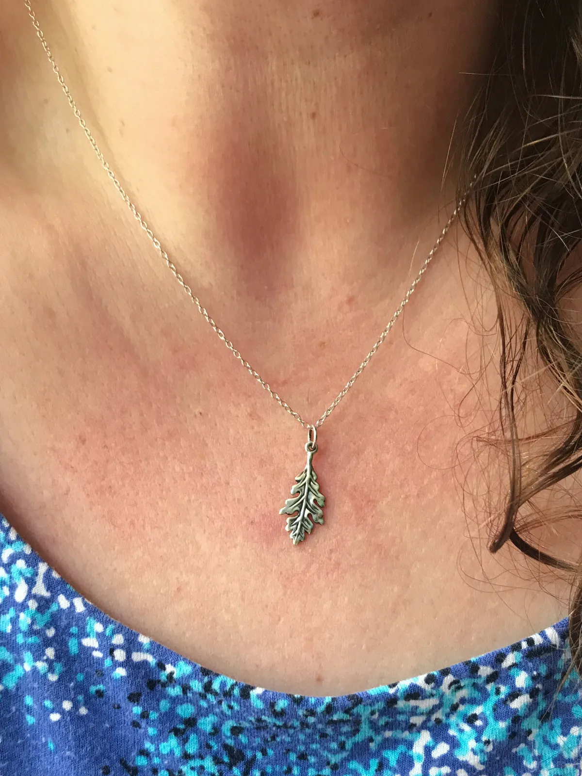 Oak Leaf Necklace