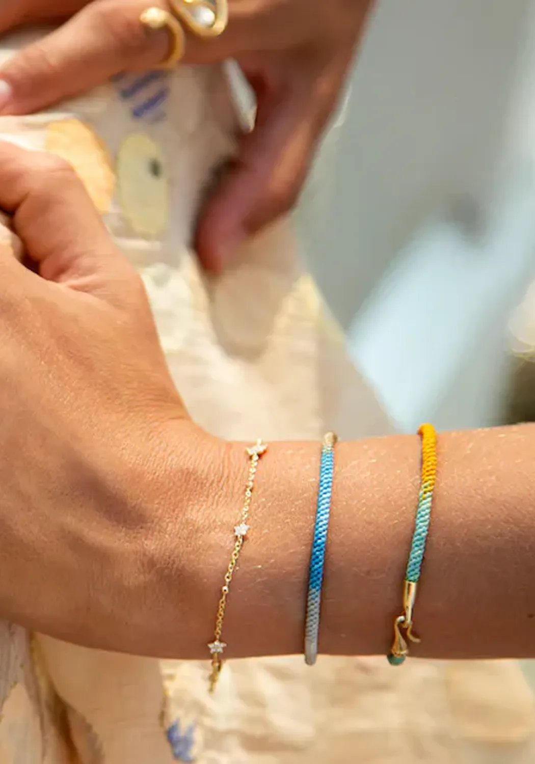 Ole Lynggaard Life 18KYG Indian Summer Rope Bracelet | 17 cm