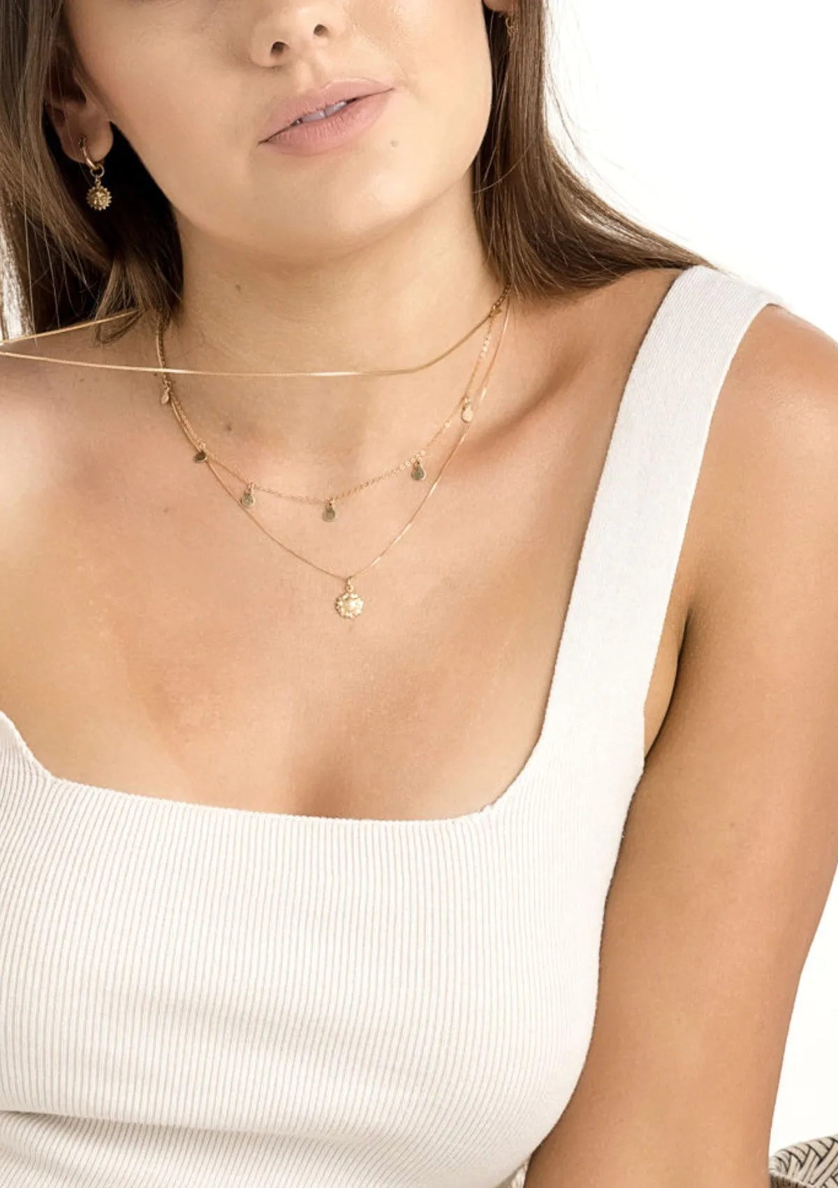 Petite Disk Choker