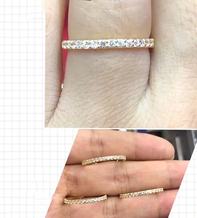 SABRINA 18K Full Eternity Ring