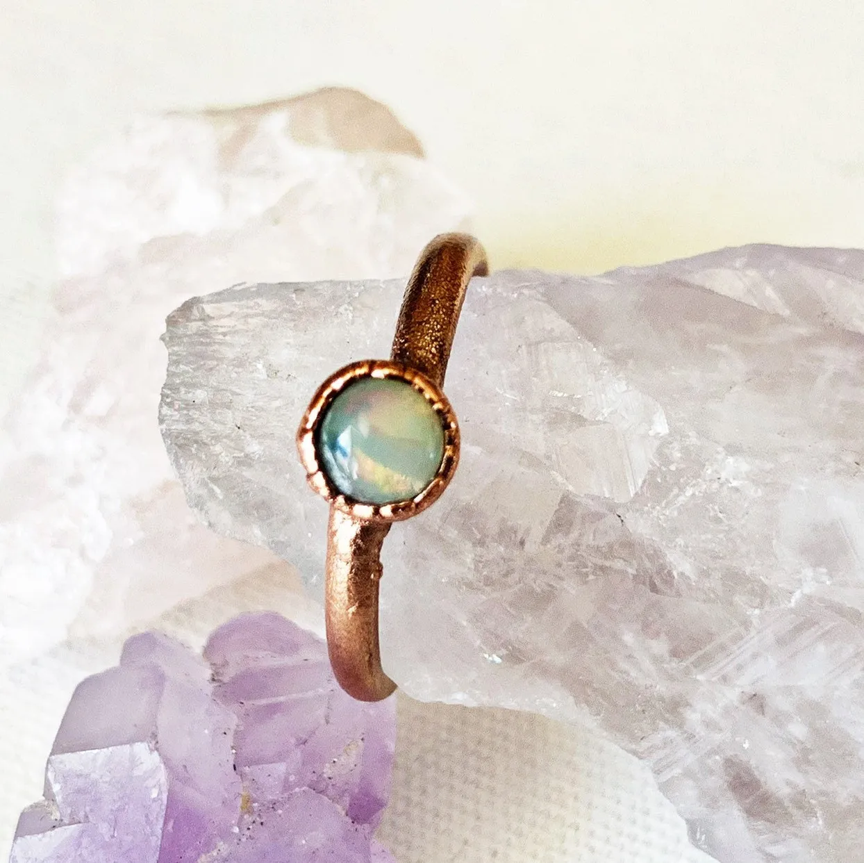 Stackable Opal Rings