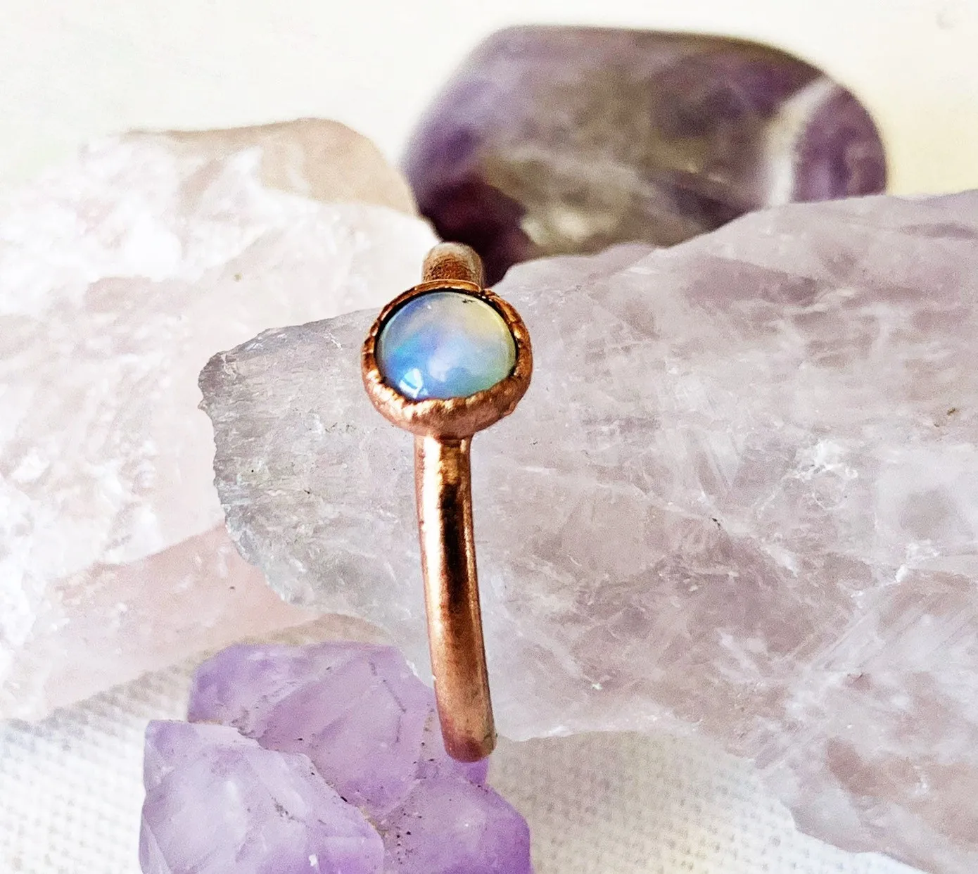 Stackable Opal Rings