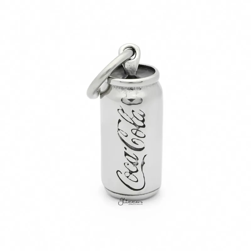 Stainless Steel Coca Cola Can Pendant