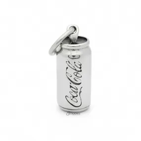 Stainless Steel Coca Cola Can Pendant