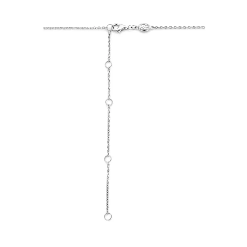 Ti Sento Two-Tone Small Infinity Pendant Necklace