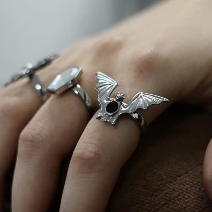 Vampire Bat Ring