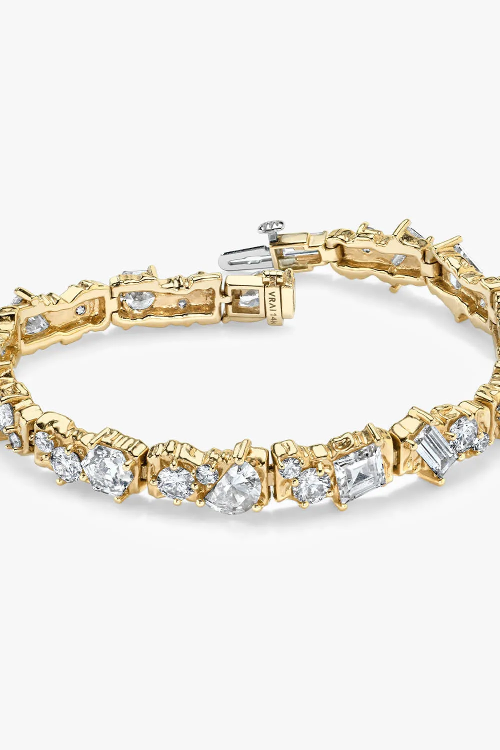 VRAI x RandM Unity Bracelet in Yellow Gold